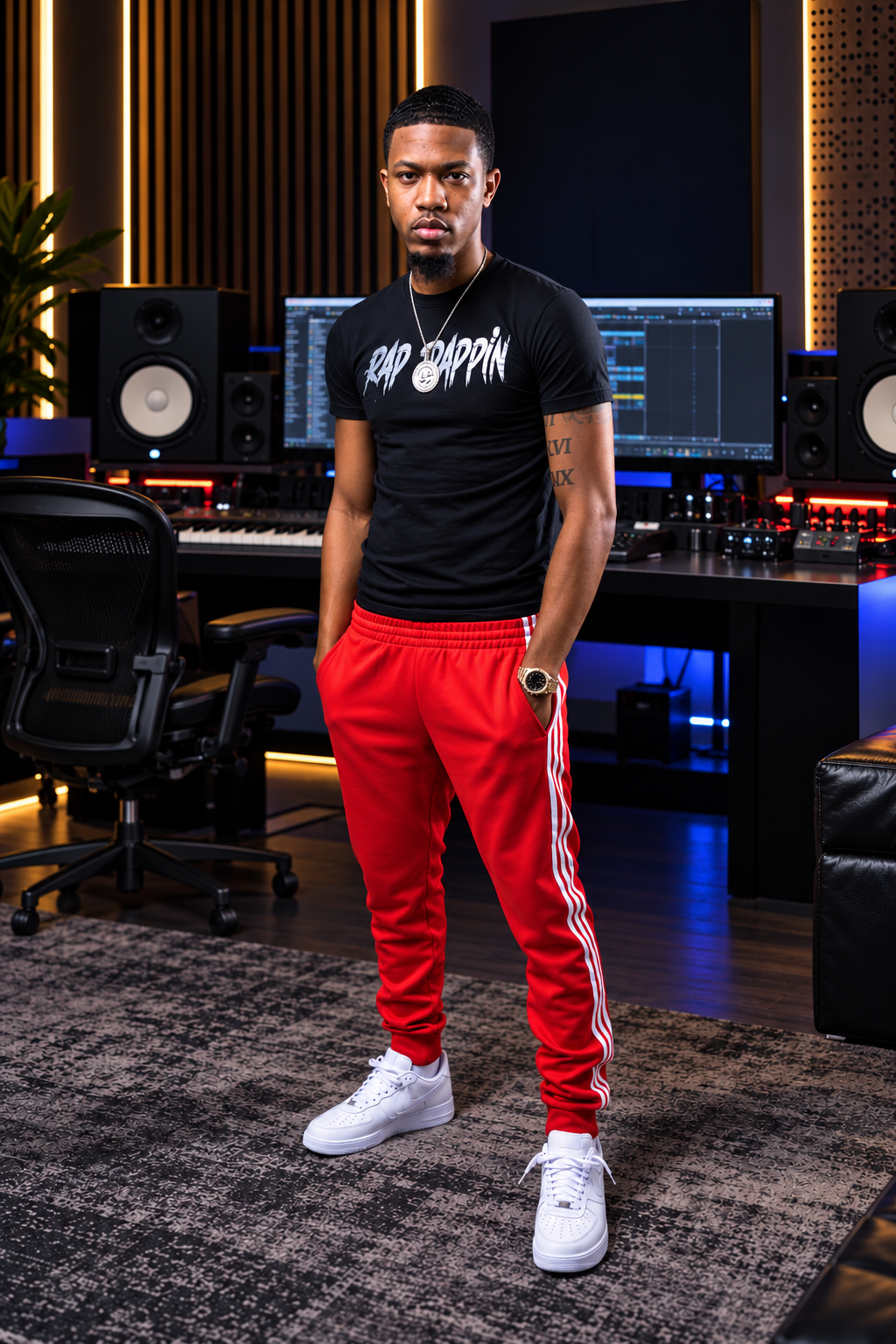 Gross God in the studio